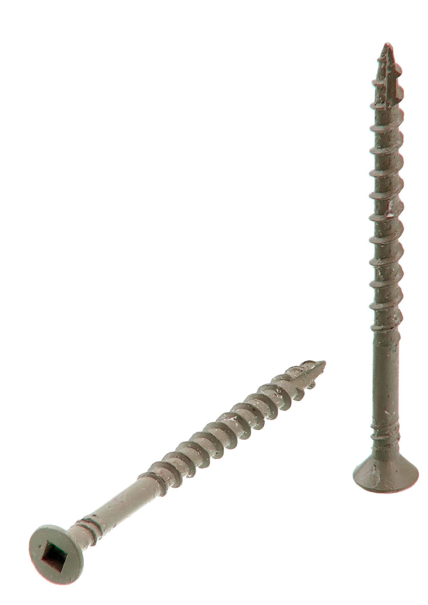 Senco DuraSpin No. 8 x 3 in. L Square Square Head Galvanized Steel Deck Screws 800 pk