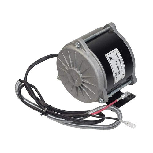 AlveyTech Heavy Duty 36 Volt 500 Watt Electric Motor for The Razor Crazy Cart XL (Versions 1+) - Replacement MY1018E-D Watt Motors with 9-Tooth Chain Sprocket and Mounting Bracket (W25143401030)