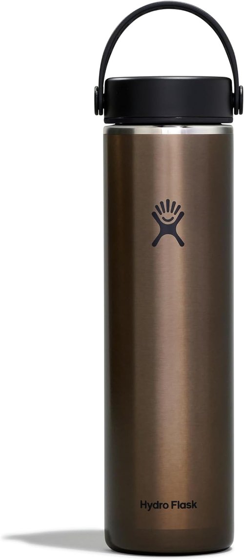 Hydro Flask 24 Oz Trail Series Water Bottle - Lightweight & Durable | Obsidian Color