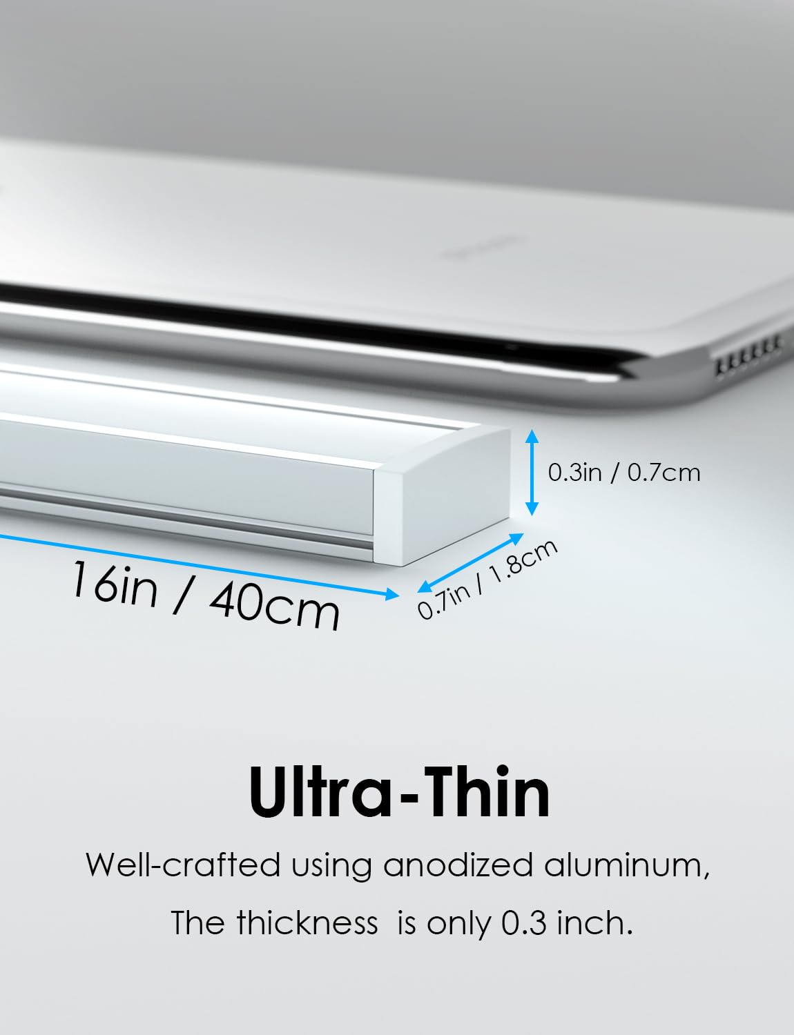 Under Cabinet Lighting, Motion Sensor Lights Indoor Plug in, 16" 12V LED Under Counter Super Bright Magnetic for Kitchen/Hallway/Toilet/Garage/Closet(Warm White/3000K)