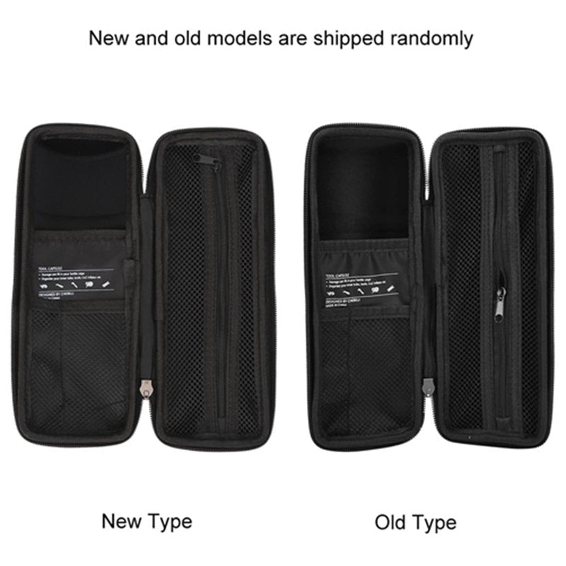 MOUMOUTEN Bicycle Tool Storage Bag, Bike Repair Tool Pod with Sealed Zipper, Bike Tire Repair Kit Bag for Bicycle Water Bottle Cage, Maintenance Kit for Cycling, MTB, Mountain, Road Bicycle