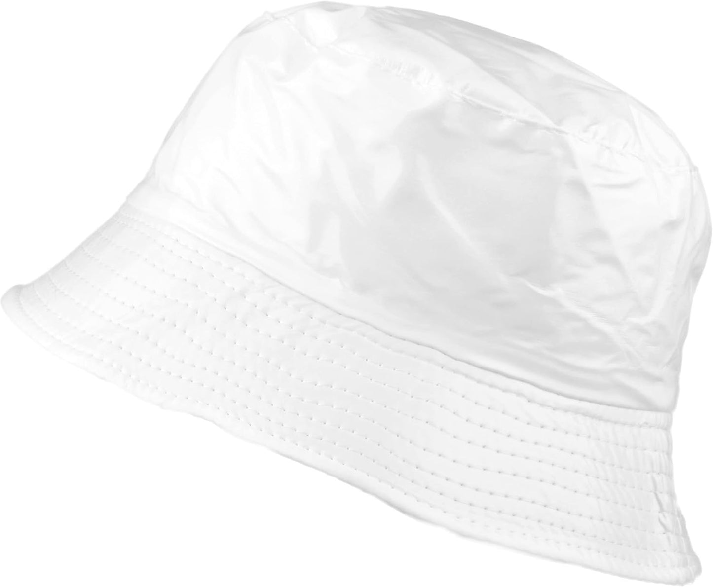 Toutacoo Waterproof Vinyl Bucket Rain Hat - Stylish Protection for All Weather | Adjustable Fit