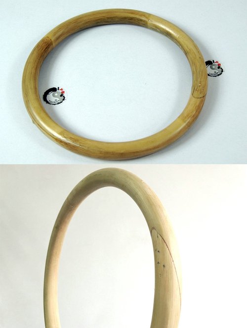 HYFAN Training Ring for Wing Chun Kung Fu Sticky Hand Strength Physical Exercise Rattan Ring for Tai Chi Yewen