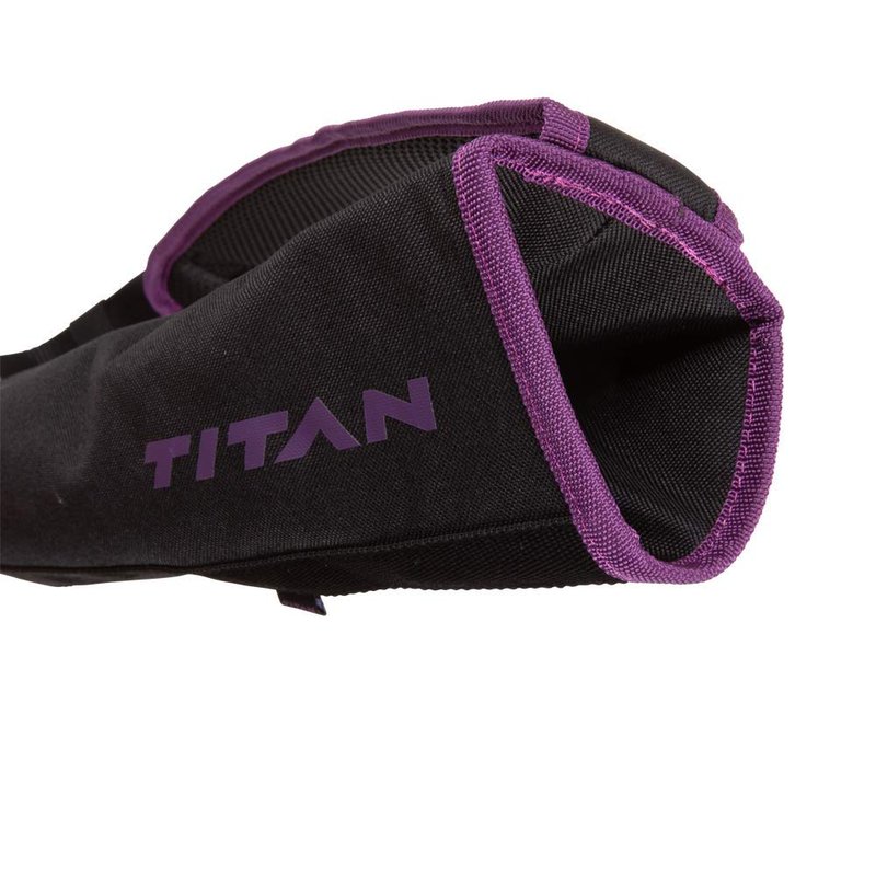 Youth Archery Compact Back Quiver, Purple/Black, One Size (7038)