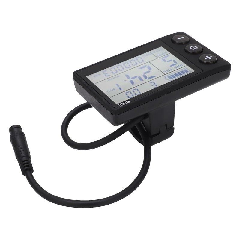 Electric Scooter Conversion LCD Display with 6P Waterproof Connector Mountain Conversion LCD Panel Parts