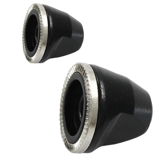 Hitefu 2PCS Mountain Bicycle Quick Release Lever Nut, M5 Screw Non-Slip Nut for Mountain Bike, Ideal for Fixed Gear Road Bike Modifications