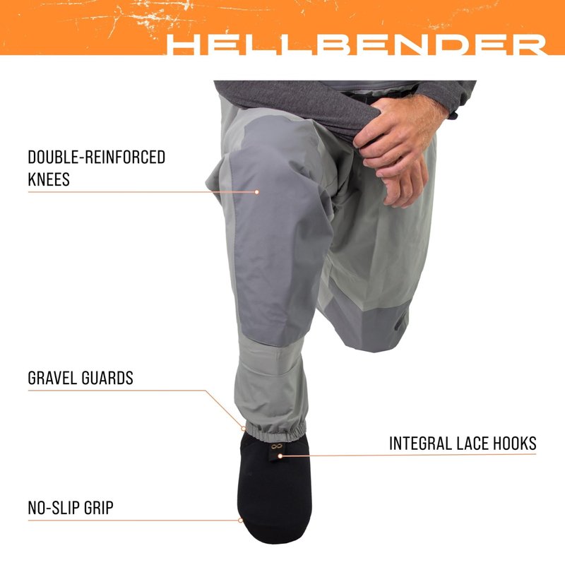 FROGG TOGGS Hellbender Breathable Stockingfoot Fishing Chest Wader
