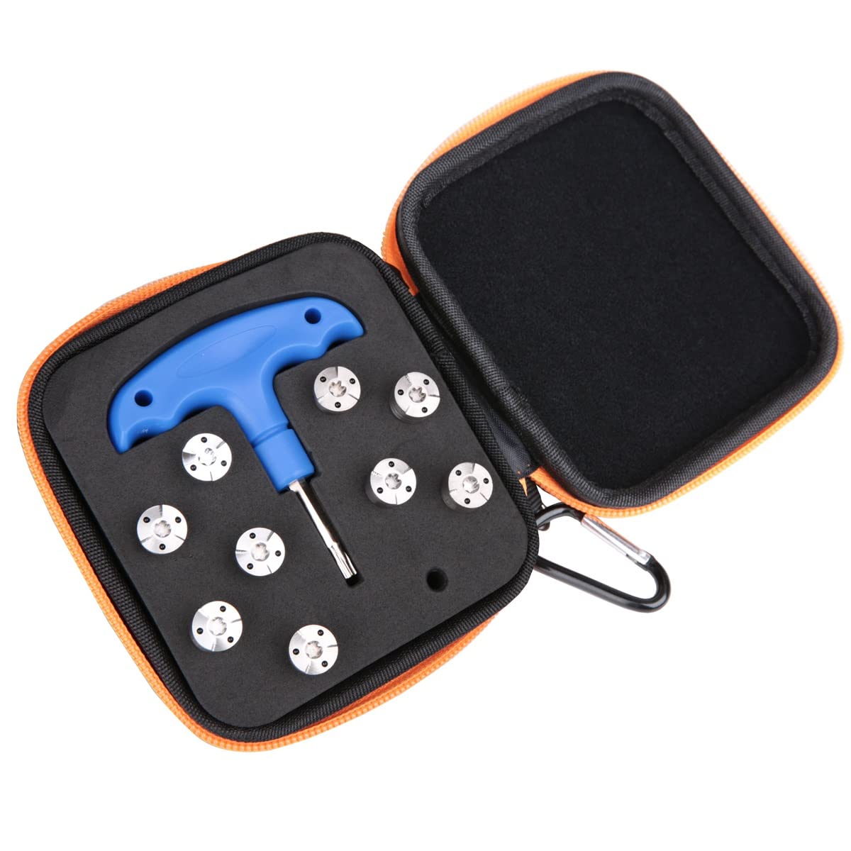 9pcs/set Silver Golf Weights Wrench Tool Kit for Callaway EPIC Flash Mavrik Sub Zero GBB Driver Fairway Wood 2g 4g 6g 8g 10g 12g 14g 16g 18g