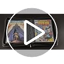D DACCKIT Comic Binder with Sleeves - Holds 24 Comics, Classic Black