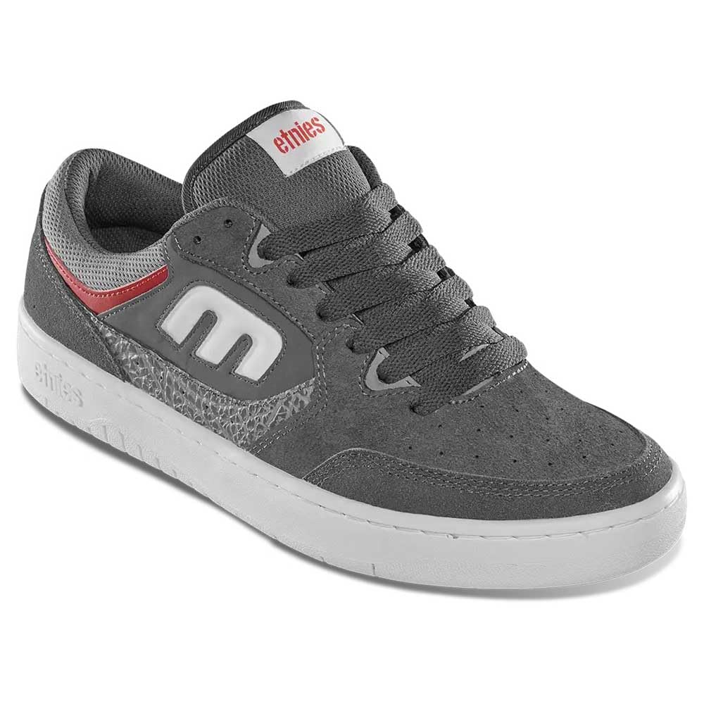 Etnies Men's Loot Grey/Light Grey/Red 8 Medium