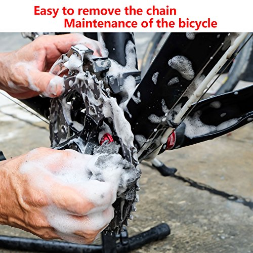 Bicycle Chain Master Link - 8 Pairs, 20.5 x 6.5 x 8.1 mm, Silver