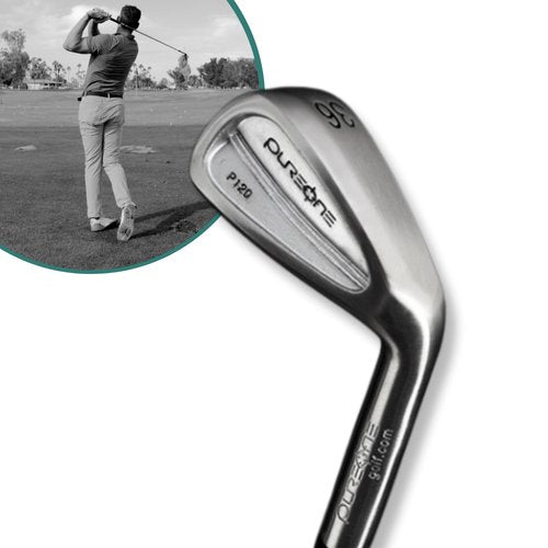 PureOne PureStrike Golf Swing Training Aid Club – Smaller Clubface for Better Ball-Striking & Instant Feedback | Swing Trainer to Improve Accuracy & Consistency