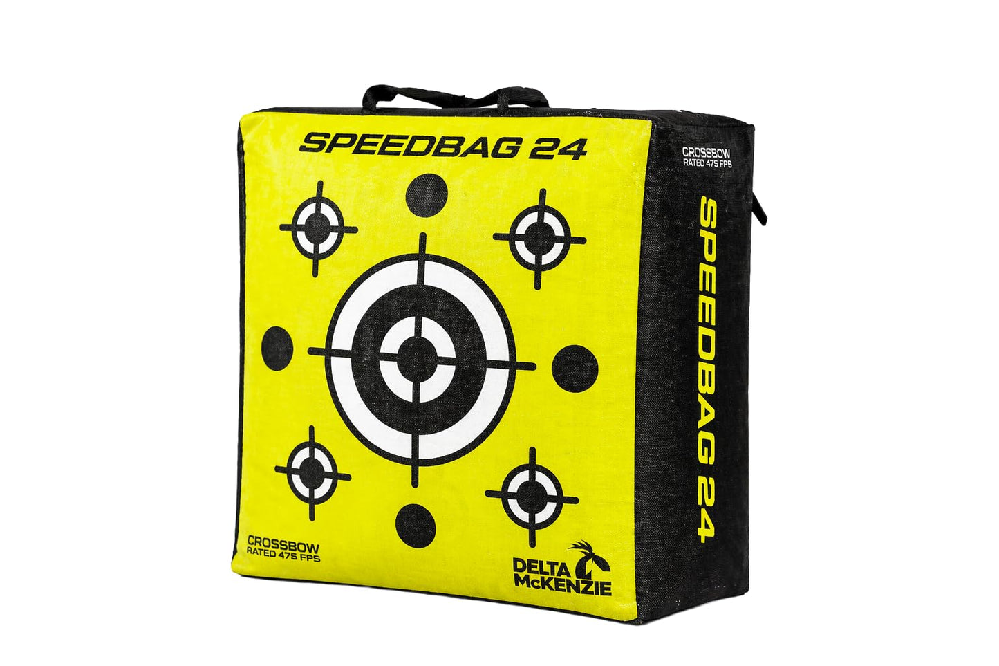 Delta McKenzie Speedbag 24" Archery Target - High Performance 475 FPS Dual-Sided Bag Target for Compound Bows & Crossbows - Field Point Compatible with Easy Arrow Removal