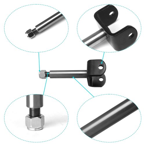 10L0L Deluxe Golf Cart Front King Pin Repair Kit for Club Car DS Gas & Electric Models 1993-UP Kingpin Spindle Bushing Kits