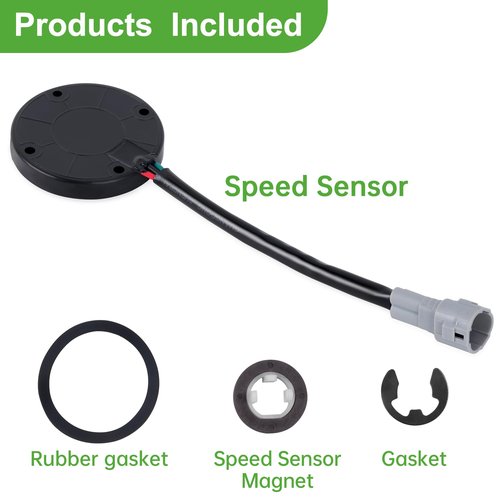 10L0L Golf Cart Speed Sensor with Speed Sensor Magnet for Yamaha Yamaha G22, G29, Drive, and YDRE Electric Carts with Hitachi DC Motor JU2-H1670-22-00, JU2-H1670-21-00, JU2-H181K-20-00
