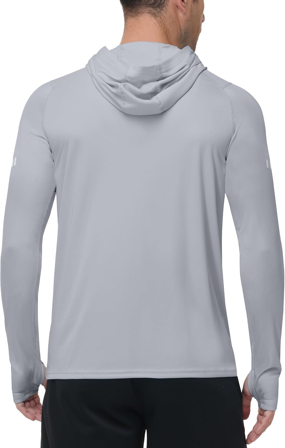 Roadbox Men's UPF 50+ Sun Protection Hoodie - Lightweight UV Long Sleeve Fishing Shirt for Outdoor Activities
