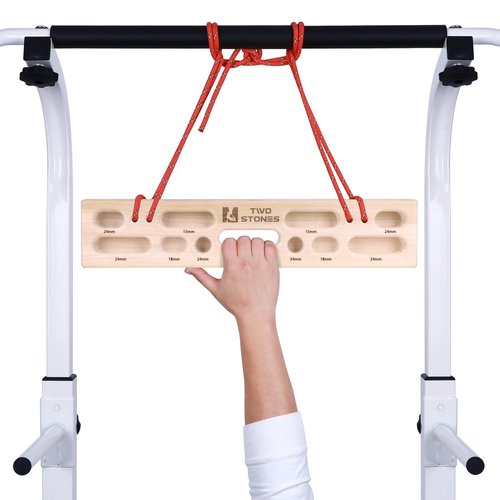 Two Stones Portable Hangboard | Rock Climbing Hangboard | Hang Board for Climbing | Rock Climbing Gifts for Rock Climbers for Climbers | Bouldering Gifts