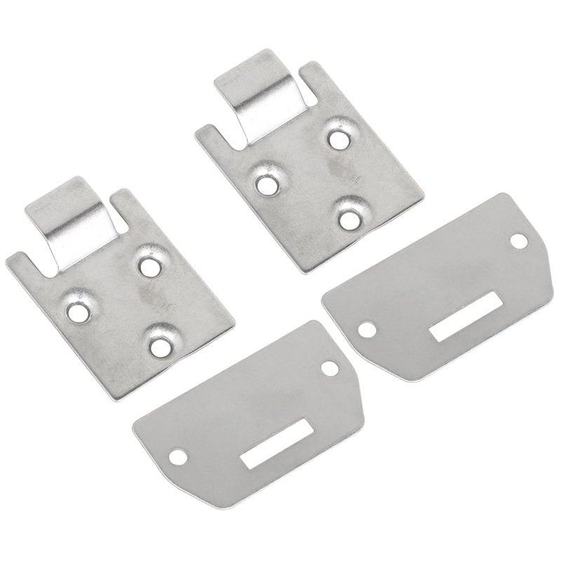 munirater 2 PCS Seat Bottom Hinge and Plate EZGO TXT Medalist Golf Cart 1995-Up 71610-G01 71609-G01