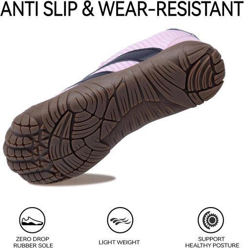 Barefoot Shoes | Women’s Casual Sneakers with Wide Toe Box & Zero Drop | Lightweight, Breathable Design