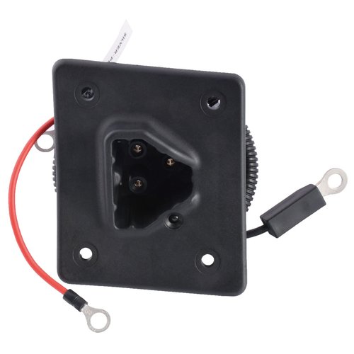 Roykaw Golf Cart Charger Receptacle with Harness Compatible with EZGO TXT RXV 48V Golf Cart Delta-Q Charger Replaces OEM # 602529, 611200, 622417