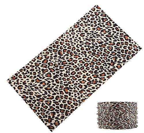 Leopard Neck Gaiter Face Mask - Sun Protection Headband