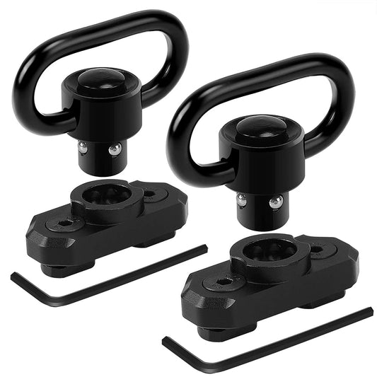 Two Point Sling Swivel Mount,1.25" Traditional QD Sling Mounts for M-Rails