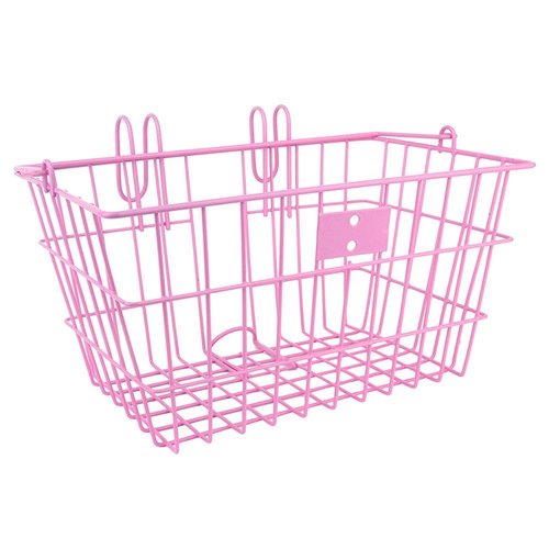Sunlite Wire Lift-Off Front Basket, Pink