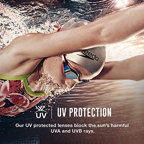 Speedo Kids' Swim Goggles Junior Hyper Flyer Mirrored Ages 6-14
