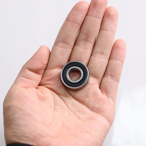 Aopin 606-2RS Skateboards Bearings Ball Bearings 0.23 x OD 0.67 Inch Double Rubber Sealed Miniature, Applicable for Skateboards, 3D Printer Inline Skates Roller Skates Longboards Scooters, 20 Pcs