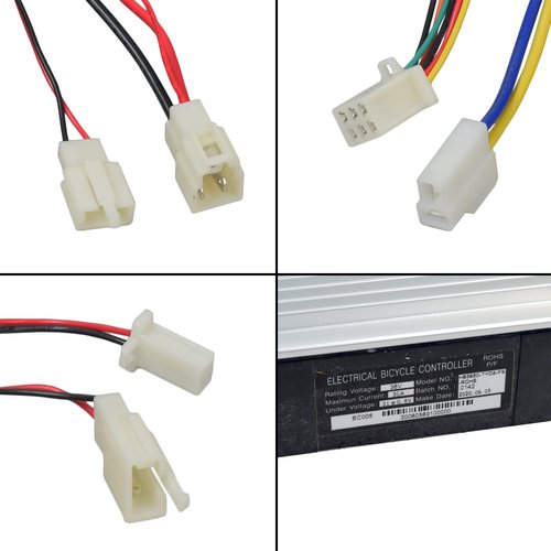 AlveyTech 36 Volt Control Module for Razor SX500 McGrath Dirt Rocket (V1+) - Replacement Speed Bicycle Controller with 6-Wire Throttle Connector for Electric Power Motor, Scooter Quad Mod Parts