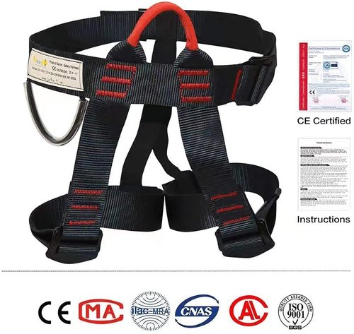 HeeJo Climbing, Rock Climbing, Half Body for Rappelling Zipline Fire Rescuing Tree Climbing Gear…