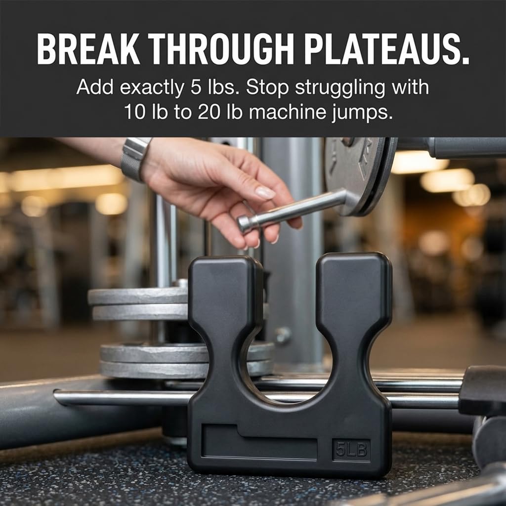 Body-Solid 5 lb Weight Stack Adapter Plate (WSA5) - Use only with Body-Solid weight stacks
