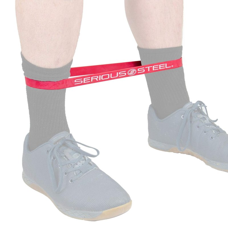 Serious Steel Fitness 12 inch Resistance Band #2 Red