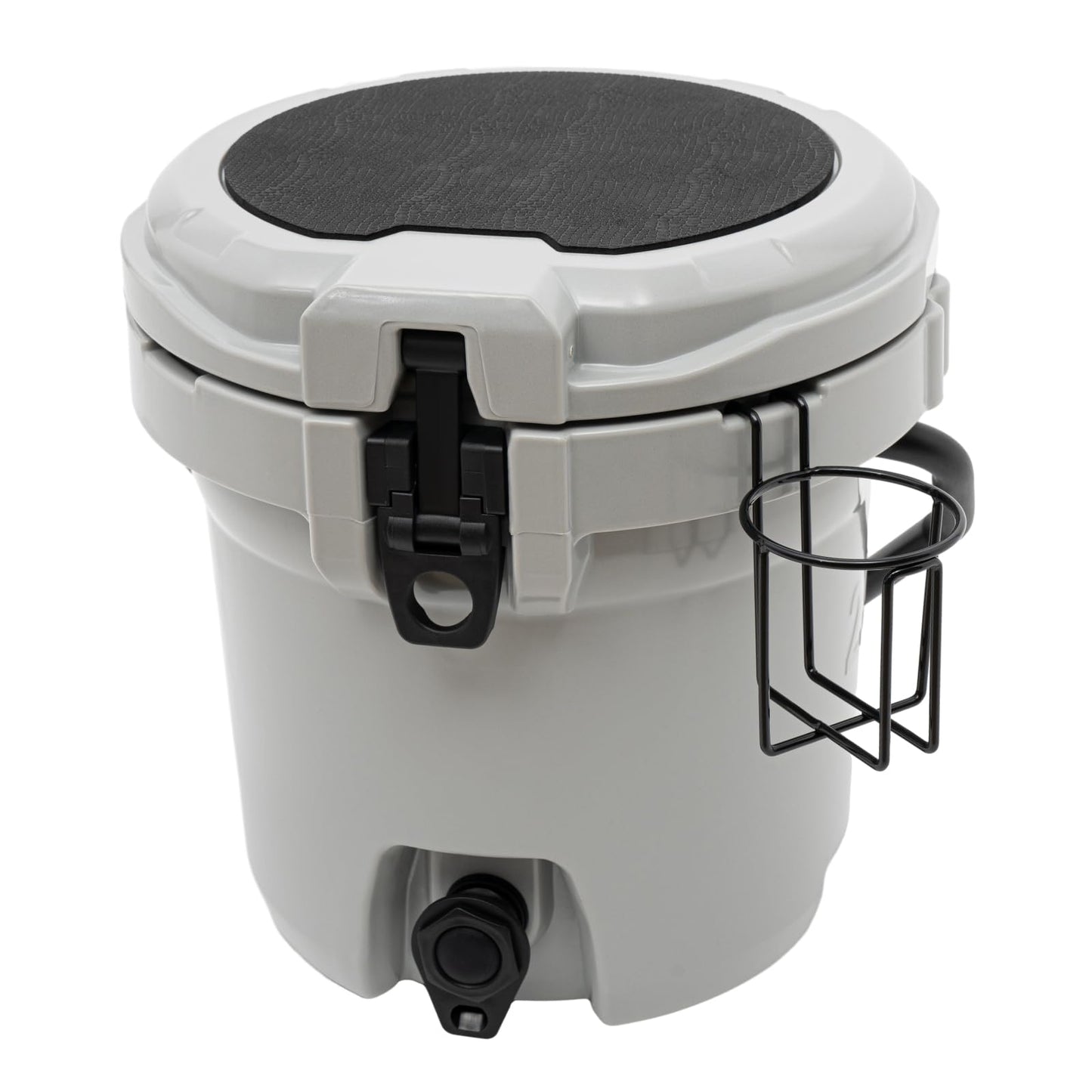 Water Beverage Cooler Portable Ice Water Dispenser Insulated Water Jug Drink Dispenser with Spout Outdoor Ice Bucket for Camping, Fishing, Picnics (2.5 Gallon)