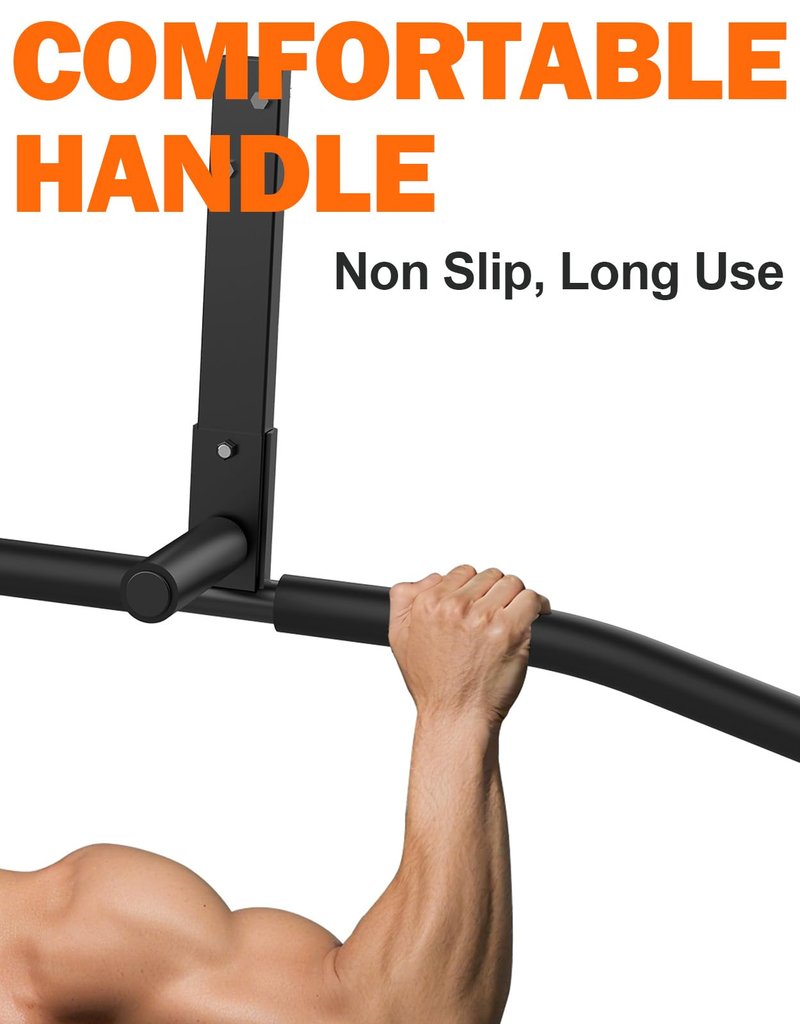 Fitarc Joist Mount Pull Up Bar, Chin Up Bar Ceiling Mount, Heavy Duty Home Gym Workout Equipment, 42 in Wide -Patent Pending