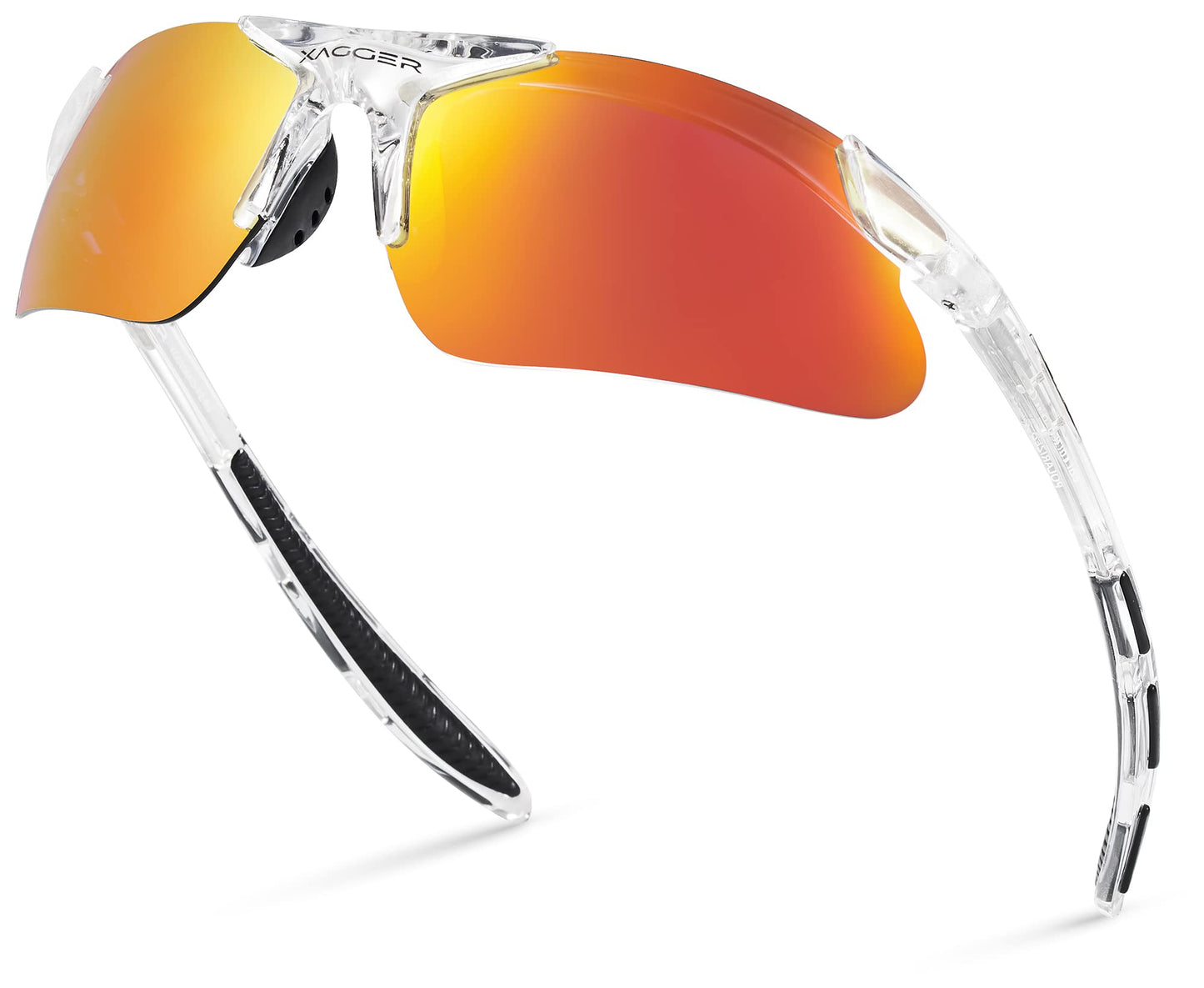 Xagger Kids Youth Polarized Sports Sunglasses for Boys Girls Baseball Softball Glasses TR90 Frame