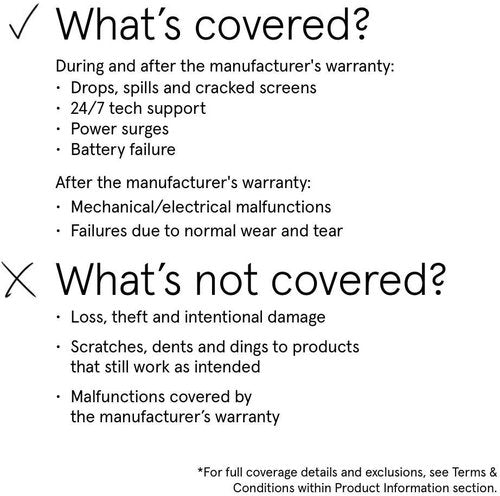 ASURION 2-Year Wearables Protection Plan - Comprehensive Coverage for Devices Up to $99.99
