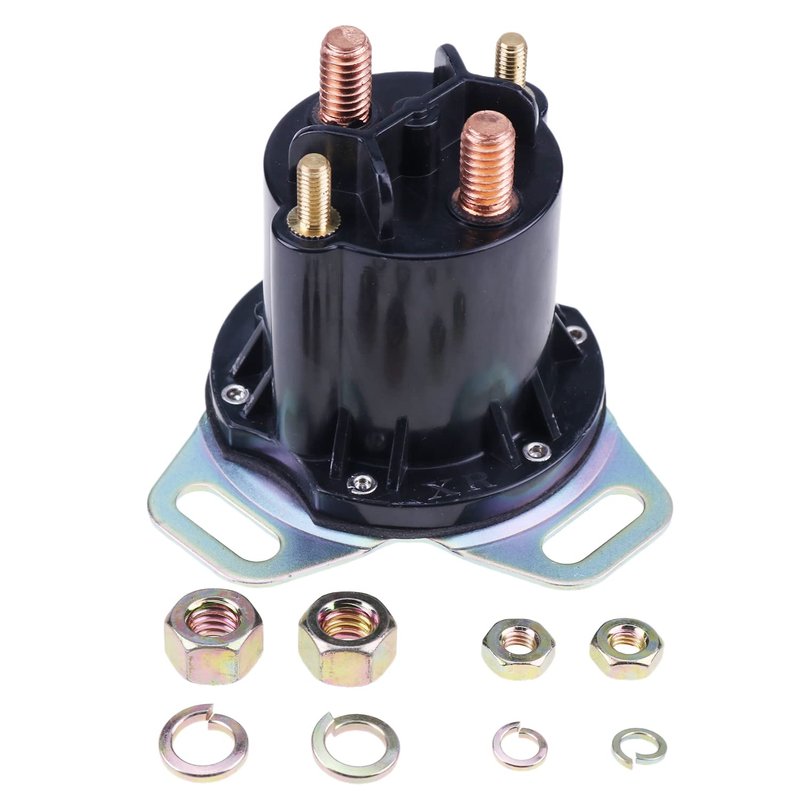 WQSING 624317 649373 Updated 48V Solenoid Relay Switch 649240 Compatible with Trombetta 684-4841-022-29 649371 EZGO Golf Cart Electric Heavy Duty SVC RXV 2016-UP 2FIVE E-Z-GO Elite Fleet
