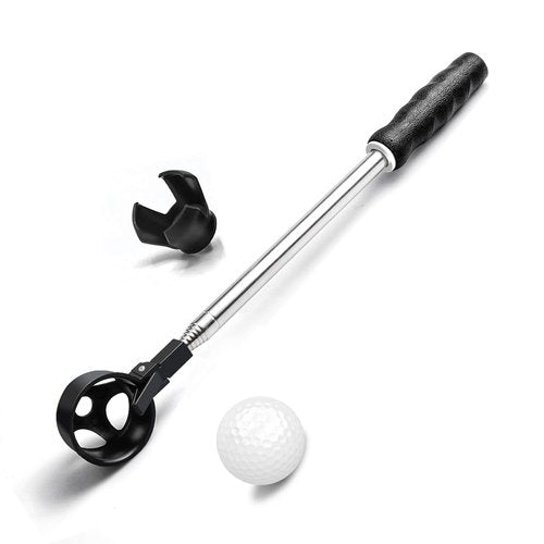 prowithlin Golf Ball Retriever, Ball Retrievers Telescopic for Water with Automatic Locking Scoop, Balls Retriever Tool Golfs with Grabber Tool, Golfs Accessories Golf Gifts for Men (9ft)