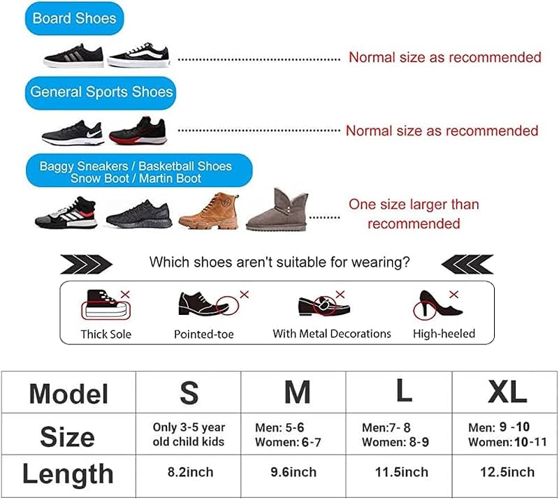 Waterproof Silicone Non-Slip Shoe Covers - X-Large Black