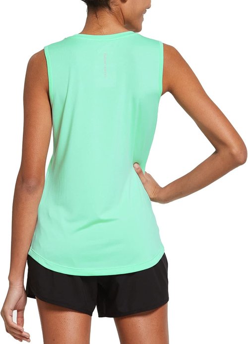 Baleaf Women's Workout Tank Tops - Sleeveless Athletic Yoga Shirts for Gym & Exercise | Loose Fit
