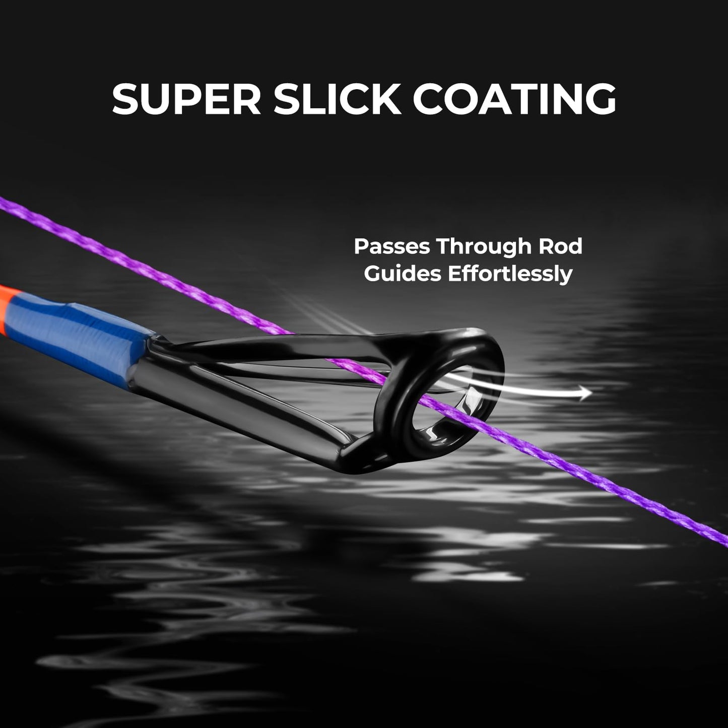KastKing Superpower Braided Fishing Line, Purple Camo, 50LB, 150 Yds