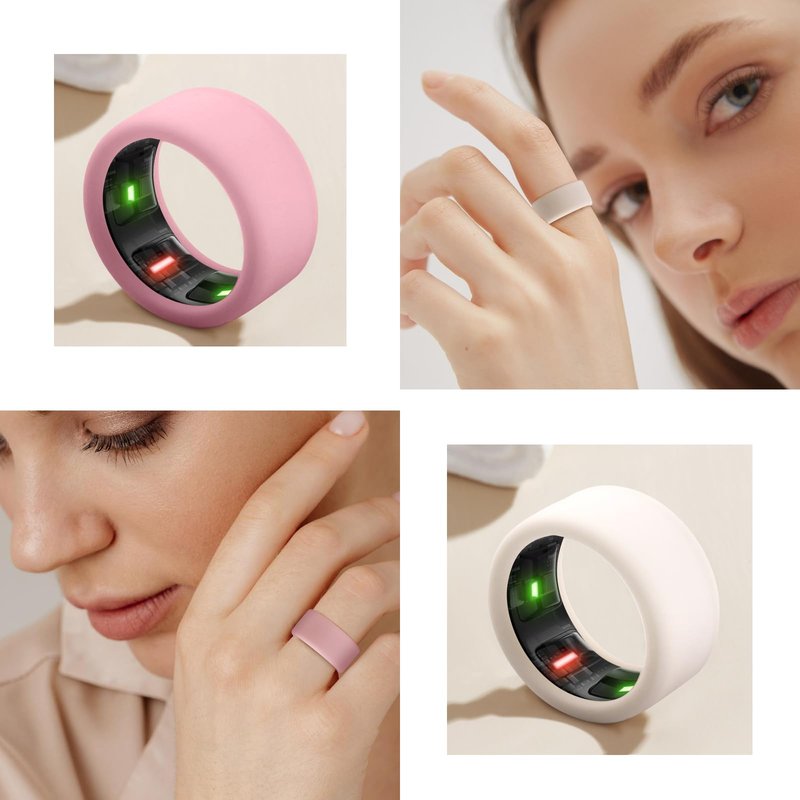NewJourney 10 Pack Cover Compatible with RingConn Gen 2, Anti-Scratch Elastic Silicone Protector for Ring Conn Gen 2 Air (S, 10 Colors-2)