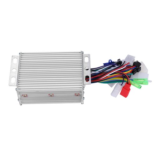 Brushless Motor Controller, Efficient Durable 450W Aluminium Alloy Controller for Electric Bikes Scooters Motorcycles