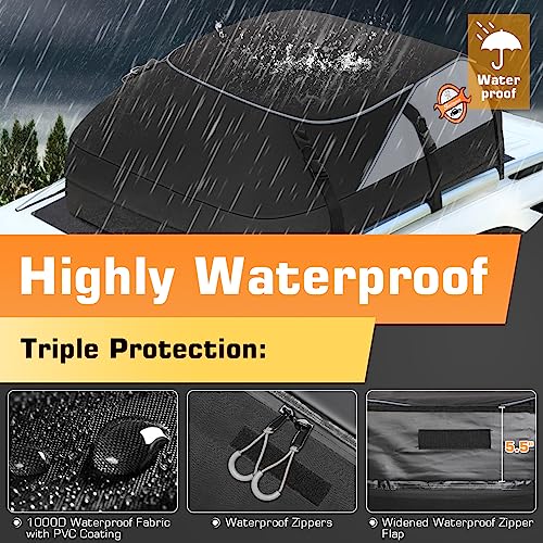20 Cu Ft Waterproof Rooftop Cargo Carrier Bag - 51" x 39" x 17"