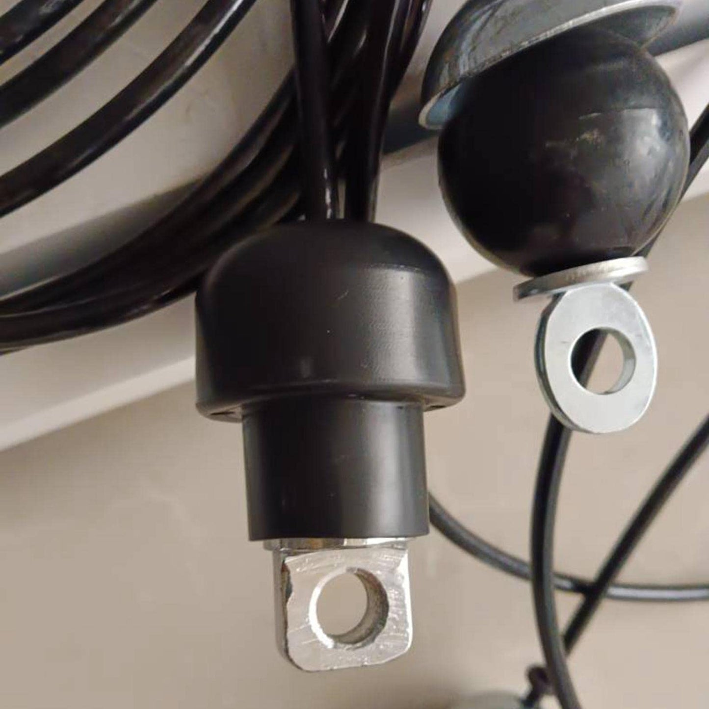 DYNWAVE Gym Machine Cable Stoppers Balls Stopper Fixing Set Weight Cable Machine Clothesline Pulley Set Terminals Heavy Duty for Exercise Workout Home, B