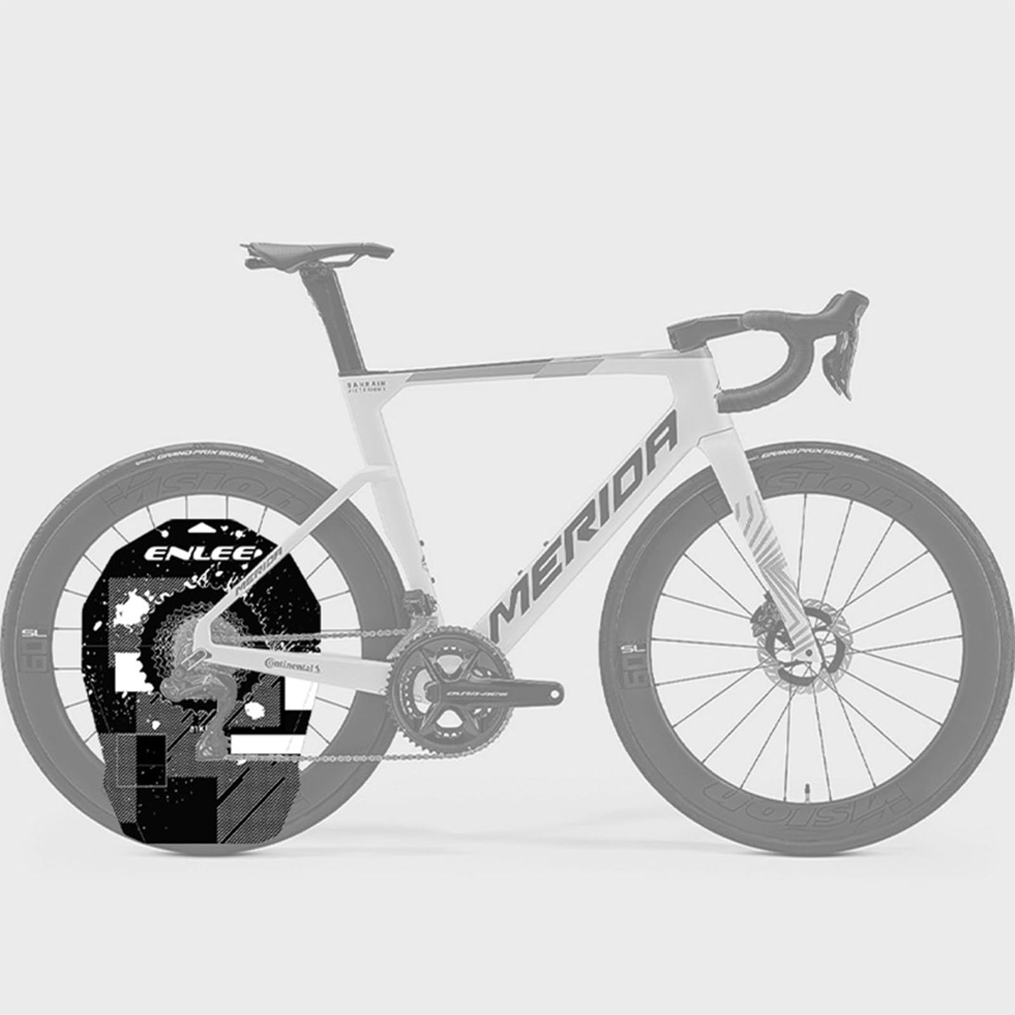 ENLEE Bike Wash Kits, Bicycle Disc Brake Cleaning Protector, Road/Mountain Bikes Brake Washing Tools - Protect your Bicyles from Dirty