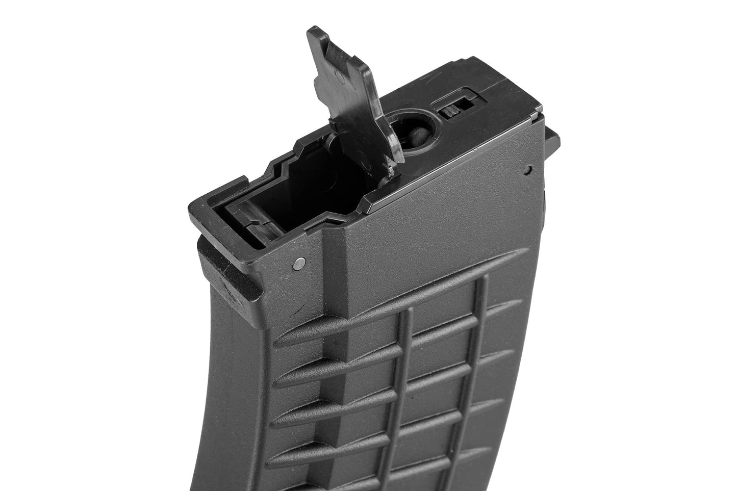 Airsoft AK Magazine 600rd Waffle Polymer High Capacity AEG Magazine Compatible with Golden Eagle & Lancer Tactical Gen 1 Airsoft AK AEG (Gen 1 728 Series)