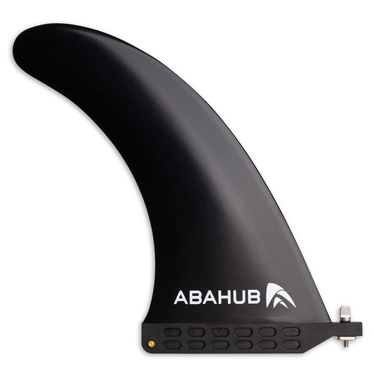 Abahub 10'' Paddleboard Fin with 1 Screw Replacement Center Fins, Black