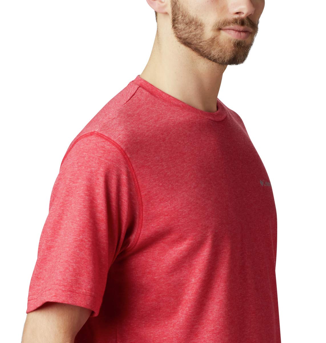 Columbia Men's Thistletown Park Crew, Mountain Red Heather, Medium